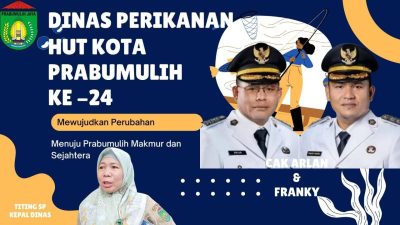 Dinas Perikanan Prabumulih, Selamat Hari Jadi HUT Kota Prabumulih 24