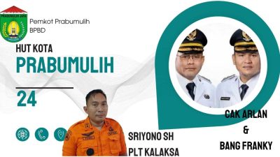 BPBD Prabumulih, Selamat Hari Jadi Prabumulih 24