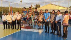 Tutup Turnamen Voli Desa Sinar Rambang, Cak Arlan: Bentuk Kekompakan dan Gotong Royong Masyarakat