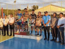 Tutup Turnamen Voli Desa Sinar Rambang, Cak Arlan: Bentuk Kekompakan dan Gotong Royong Masyarakat