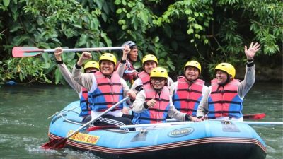 Serasan Sekundang River Rafting Tourism Open Tournament 2025 Meriahkan HUT ke-79 Kabupaten Muara Enim