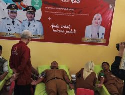 Wawako Prabumulih Donor Darah di Peringatan HUT ARSADA ke-25, Ikut Pecahkan Rekor MURI