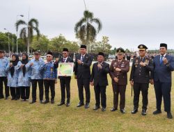 Wako Prabumulih Terima Penghargaan Lencana Adhi Bhakti Tani Nelayan Pratama