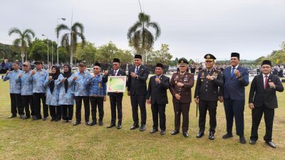 Wako Prabumulih Terima Penghargaan Lencana Adhi Bhakti Tani Nelayan Pratama