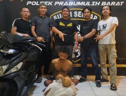 Aksi Residivis Pencuri Kelapa Terekam CCTV Sempat Viral, Polsek Prabumulih Barat Ciduk Pelaku
