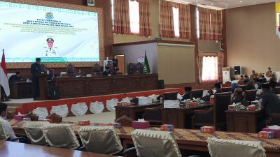 Bupati Muara Enim Jawab Pandangan Fraksi DPRD Terkait Raperda APBD Induk 2026