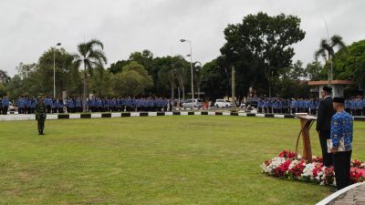 Peringatan Hari Bela Negara 77, Bacakan Amanat Presiden RI, Wako Prabumulih Tekankan Persatuan dan Kesatuan