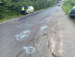 Hindari Jalan Berlubang, Xenia Oleng dan Tabrak Grand Max di Prabumulih, Enam Orang Luka-Luka