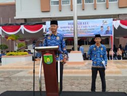 HUT Korpri ke-54, 420 PNS Prabumulih Terima Satyalencana Karya Satya, Sekda: Tingkatkan Disiplin dan Kinerja