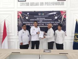 Dua Napi Prabumulih Sumringah Terima Remisi Natal