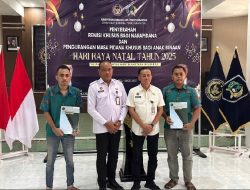 Enam Napi Kristen Lapas Pamekasan Terima Remisi Natal 2025