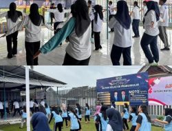 Senam Pagi Jadi Sarana Pembinaan, Rutan Kelas IIB Prabumulih Utamakan Pola Hidup Sehat