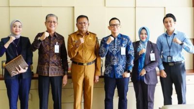 Perkuat Sinergi, Bank Sumsel Babel Silaturahmi dengan Pemkot Prabumulih