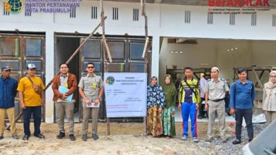 Panitia A Kantah Prabumulih Verifikasi Data Tanah Permohonan Sertifikat di Arimbi Jaya