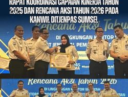 Rutan Kelas IIB Prabumulih Evaluasi Kinerja 2025, Susun Rencana Aksi 2026 dan Raih Penghargaan KKP Tertinggi