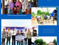 Peletakan Batu Pertama RTLH di Kelurahan Arimbi Jaya, Wali Kota Prabumulih Apresiasi Dukungan Indomaret