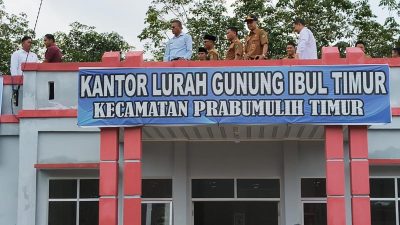 Cak Arlan : Kantor Lurah Baru, Ada Semangat Baru Layani Masyarakat