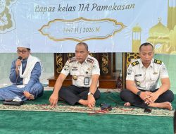 Taubat Massal 727 Warga Binaan, Lapas Kelas IIA Pamekasan Perkuat Pembinaan Rohani