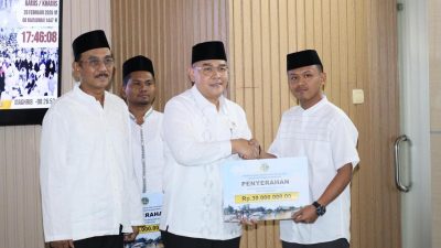 Berbagi di Bulan Suci Ramadan, Kementerian ATR/BPN Salurkan Bantuan untuk Pegawai Terdampak Bencana di Aceh