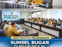 Prabumulih Siap Sambut Gubernur, Sumsel Bugar Digelar di Taman Prabujaya