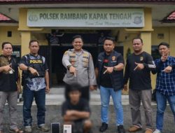 Tiga Hari Menjabat, Kapolsek RKT Langsung Ungkap Kasus Curat di Jungai