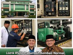 Listrik RSUD Prabumulih Kembali Normal, ACB Rusak Tersambar Petir