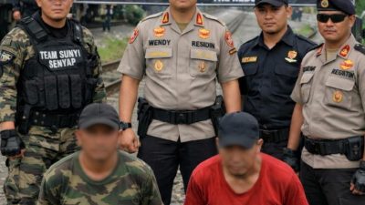 Sunyi Senyap Reborn Polsek RKT Amankan Dua Terduga Aksi Pungli di Perlintasan Rel Tanjung Rambang