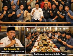 LSM APM Prabumulih Bukber, Perkuat Solidaritas dan Sinergi Bersama Media