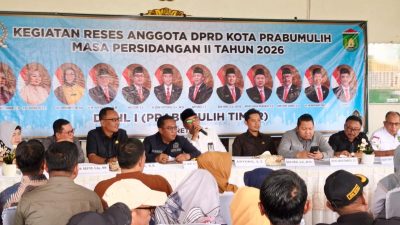 Banjir hingga Rehab Kantor Kelurahan, Aspirasi Warga Karang Raja Mengemuka di Reses Dapil I