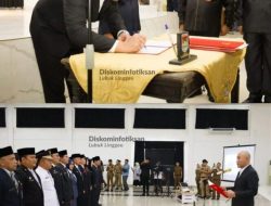 Lubuk Linggau Lantik 167 Pejabat, H Rachmat Hidayat Tegaskan Profesionalisme dan Integritas ASN