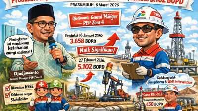 Produksi Minyak PEP Limau Field Naik Signifikan, Tembus 5.102 BOPD