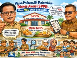 Wako Prabumulih Perintahkan Dinkes Awasi SPPG, Menu MBG Wajib Berkualitas