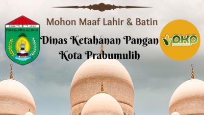 Segenap Jajaran DKP Prabumulih Mengucapkan Selamat Idul Fitri 1447 H/2026 M, Mohon Maaf Lahir Batin