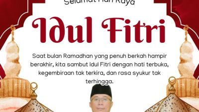 Anggota DPRD Prabumulih, Feri Alwi SH MH Mengucapkan Selamat Idul Fitri 1447 H/2026