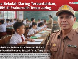 Kadisdik Prabumulih Tegaskan: Tak Ada Daring, Sekolah Berjalan Normal