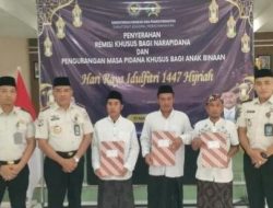 Remisi Idul Fitri Dikabulkan, 506 Napi Pamekasan Dapat Keringanan, 2 Bebas
