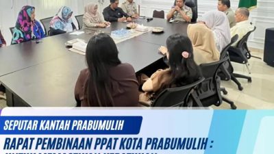 Tingkatkan Kualitas Layanan, Kantor Pertanahan Prabumulih Gelar Pembinaan PPAT