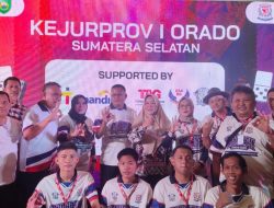 Hadiri Pelantikan dan Kejurprov I ORADO Sumsel, Wako Arlan Dukung Atlet Prabumulih Raih Prestasi