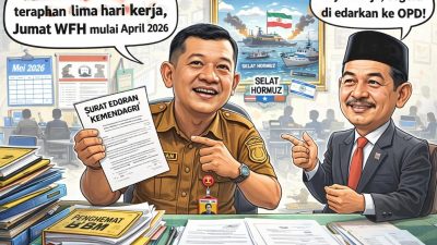 Pemkot Prabumulih Segera Terapkan 5 Hari Kerja, Jumat WFH Mulai April 2026