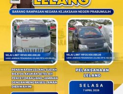 Kejari Prabumulih Lelang Dua Mobil Rampasan Negara, Harga Mulai Rp35 Jutaan