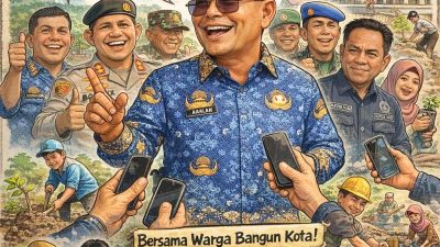 Efisiensi Tak Jadi Halangan, Cak Arlan Bangun Prabumulih Lewat Gotong Royong