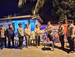 Samling di Kemang Tanduk, Kapolres Bobby Apresiasi Ronda Malam Warga