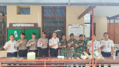 Hari Bhakti Pemasyarakatan ke-62, Lapas Pamekasan Gelar Razia Bersama TNI-Polri