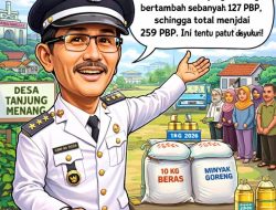 Penerima CBP 2026 Desa Tanjung Menang Bertambah 127 PBP, Total Jadi 259