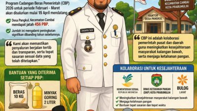 CBP 2026 Desa Pangkul Capai 456 PBP, Naik Signifikan