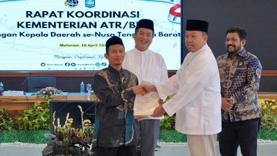 Menteri Nusron Imbau Kepala Daerah Se-NTB Percepat Penyusunan RDTR untuk Optimalkan Potensi Daerah