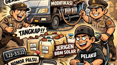 Modus Tangki Modifikasi dan Banyak Barcode, Polres Prabumulih Ungkap Penyimpangan BBM Solar Subsidi