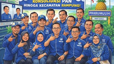Konsolidasi PAN Prabumulih Menguat, Struktur hingga Kecamatan Rampung