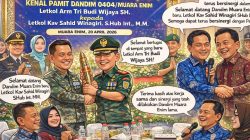 Bupati Muara Enim Ajak Dandim Baru Bersinergi, Sekda Prabumulih Sampaikan Apresiasi