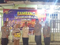 Kapolres Prabumulih Turun Langsung ke Satkamling, Ajak Warga Aktif Jaga Kamtibmas